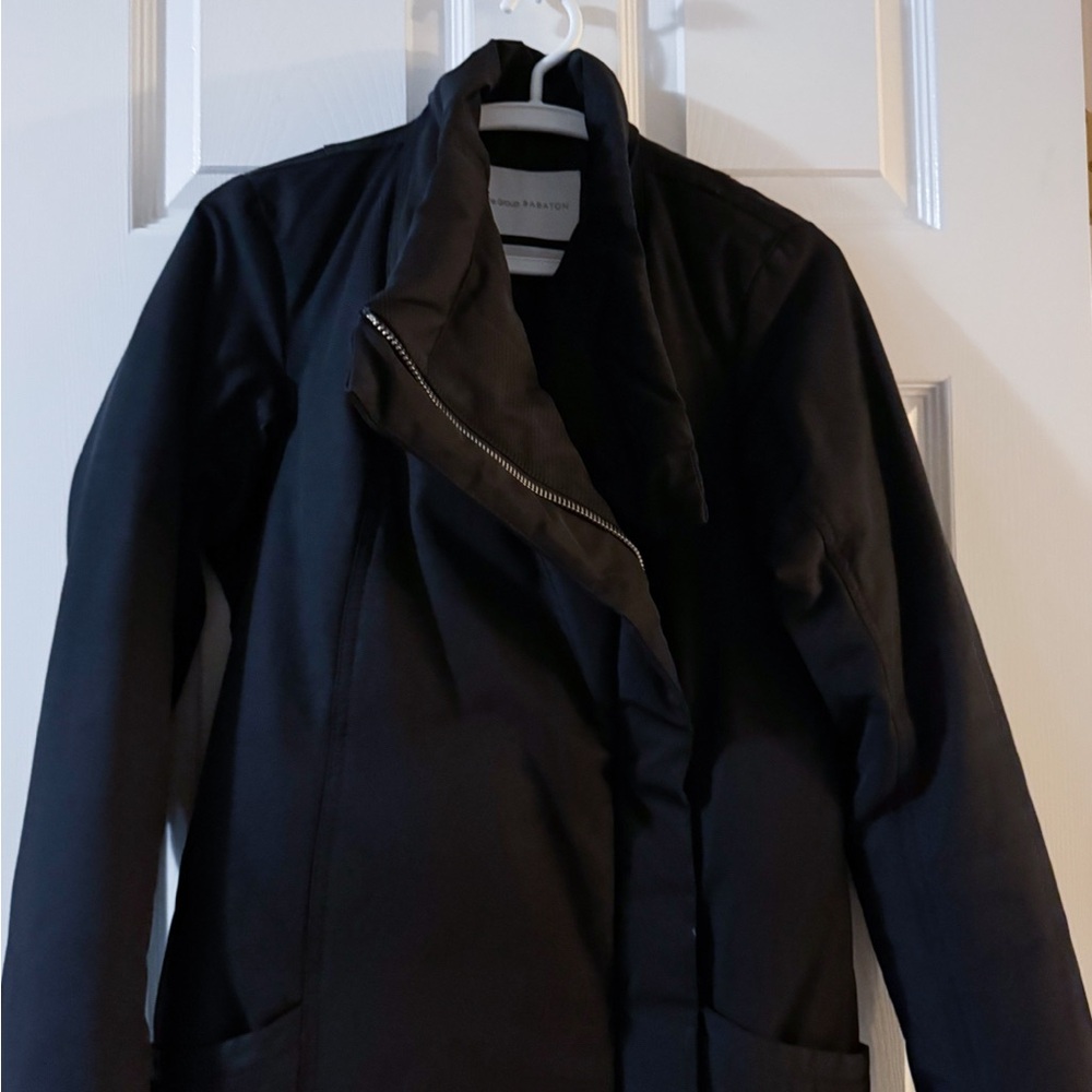 ARITZIA Babaton The Group Acubi Bowerman Puffer Coat Black Goose Down M - Picture 4 of 13
